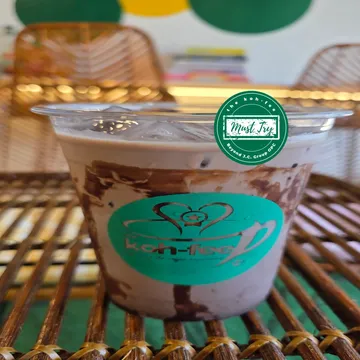 Milky Dark Choco Latte With Cinnamon